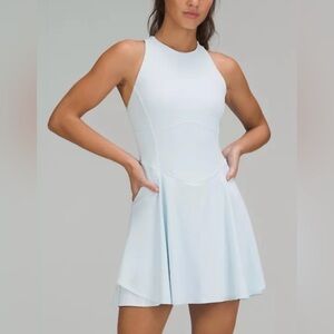 Lululemon Court Crush Dress White Size 2 Built-In Shorts Tenniscore